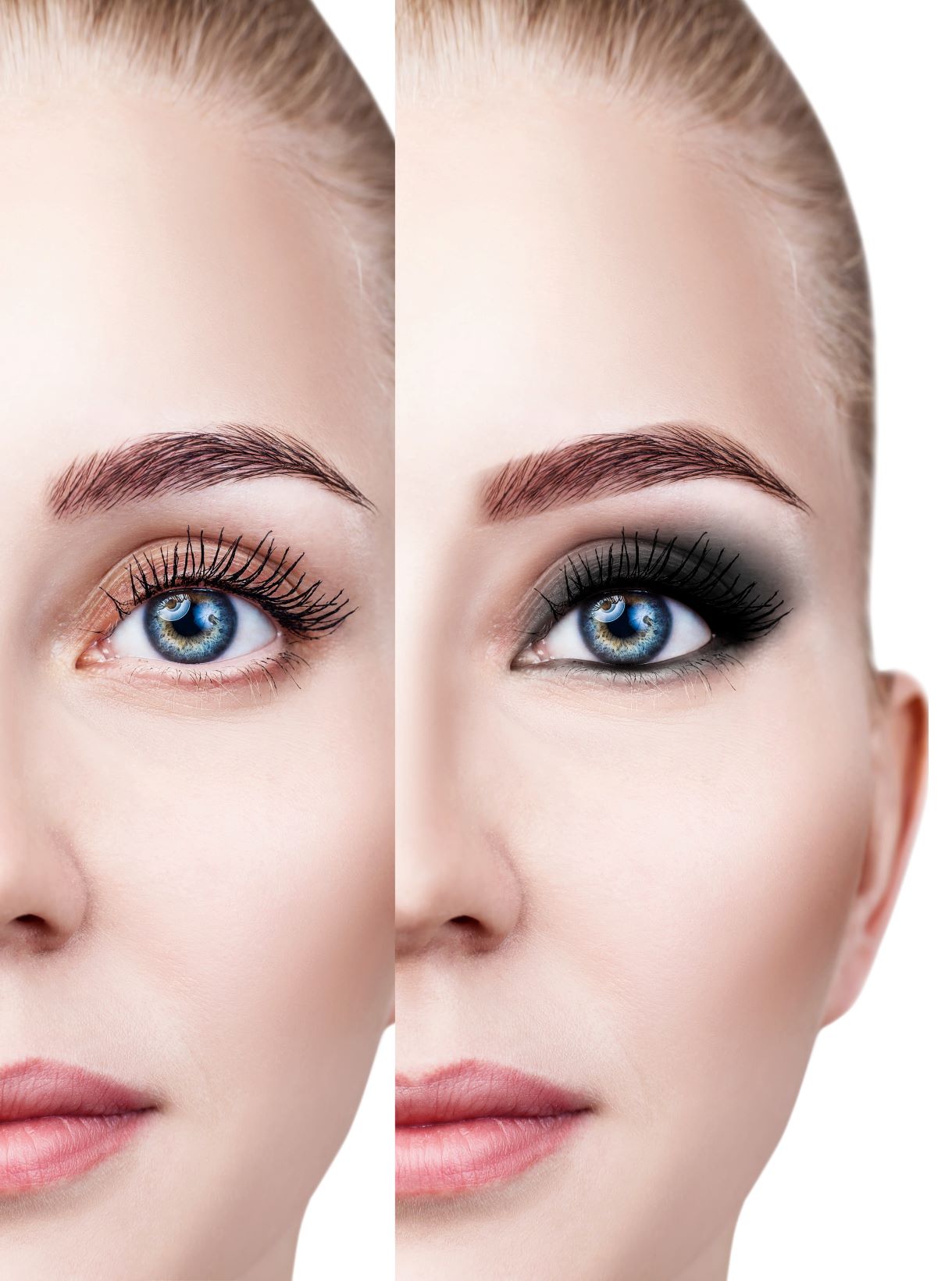 makijaż smokey eye